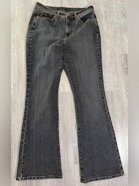 jeanstar Washed Black Flare Jeans